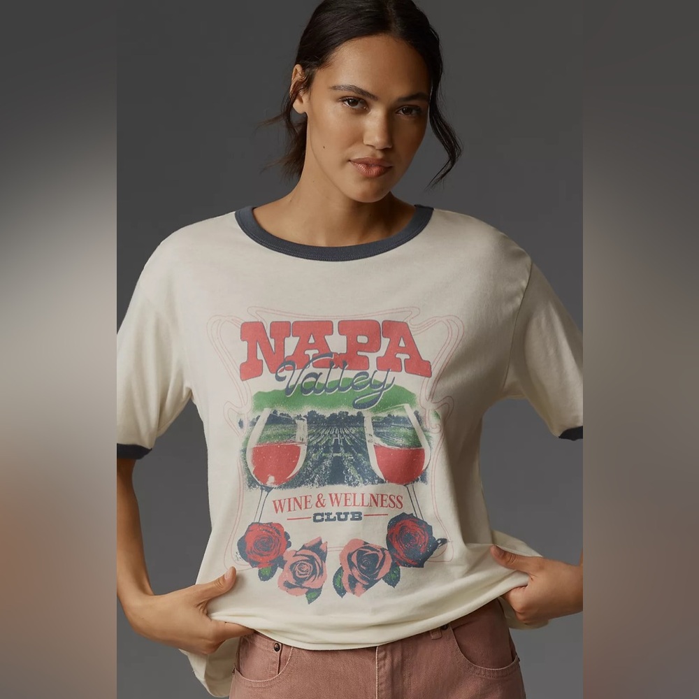 NWT Girl Dangerous Napa Valley Tee